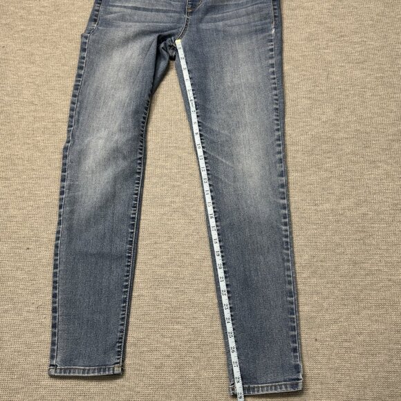 Juicy Couture Womens Blue Denim Skinny Leg Jegging Mid Rise Stretch Jeans Size 8 - Picture 11 of 12